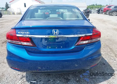 2014 Honda Civic Ex from USA, damaged, VIN 19XFB2F87EE254252